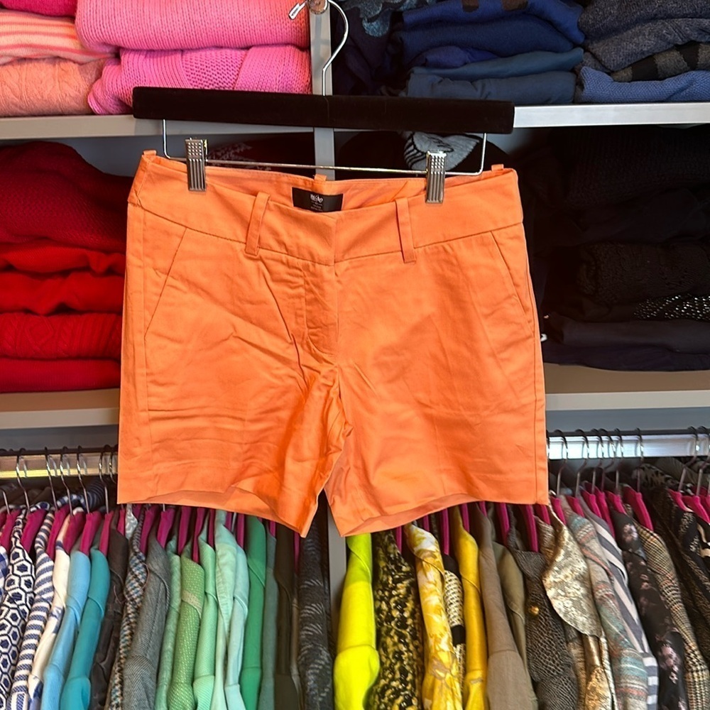 Mossimo orange 5” shorts size 2